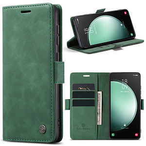 Solidenz Urban Book Samsung Galaxy S23 FE hoesje - Groen 1