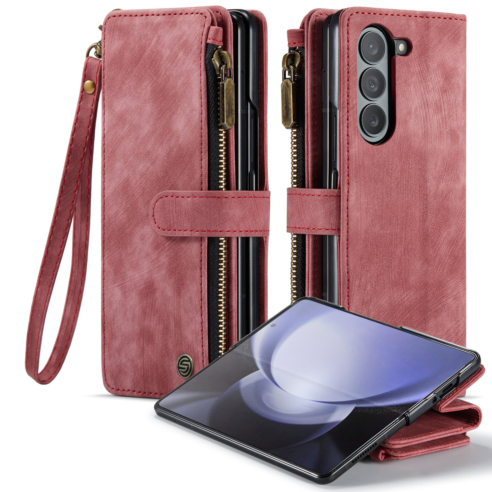 Solidenz Urban Case Samsung Z Fold 6 Hoesje - Rood Main Image