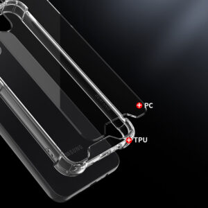 Stevig transparant Samsung A14 hoesje 3