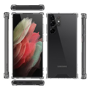 Stevig transparant Samsung S22 Ultra hoesje 2