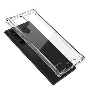 Stevig transparant Samsung S22 Ultra hoesje 3
