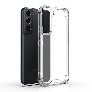 Stevig transparant Samsung S22 hoesje 1
