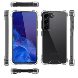 Stevig transparant Samsung S23 hoesje 2