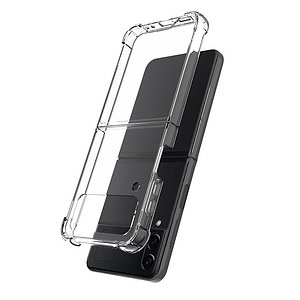 Stevig transparant Samsung Z Flip 4 hoesje 1