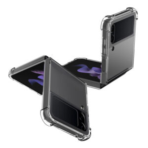 Stevig transparant Samsung Z Flip 4 hoesje 3