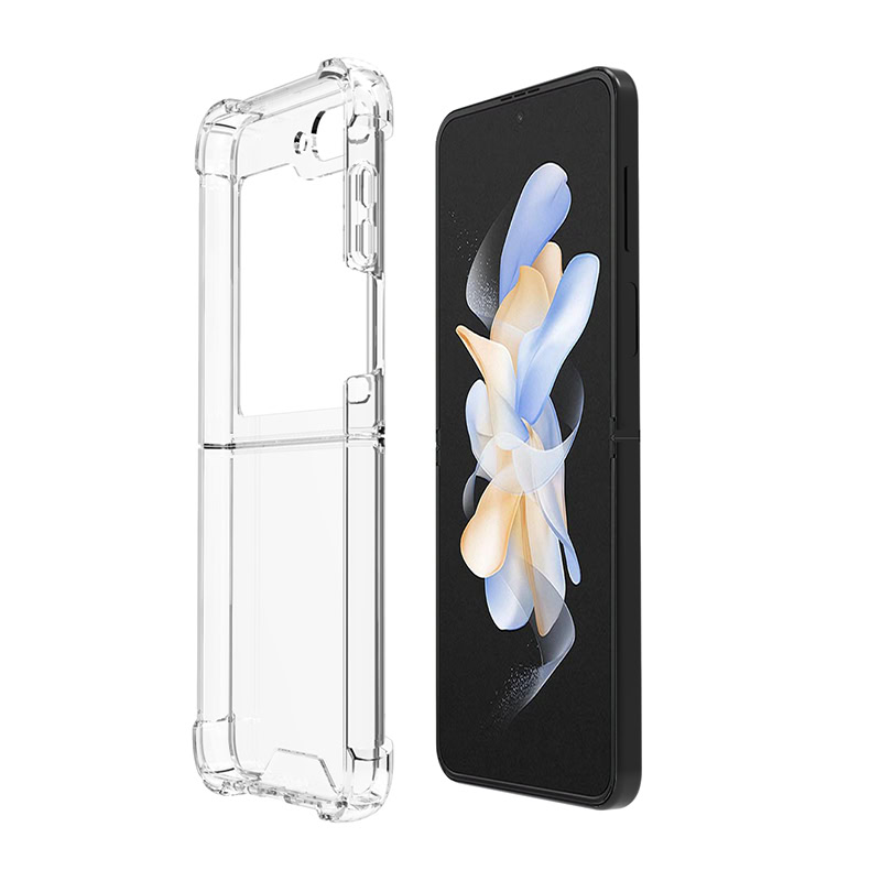 Stevig transparant Samsung Z Flip 5 hoesje Main Image