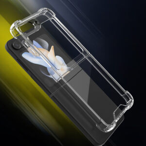 Stevig transparant Samsung Z Flip 5 hoesje 3