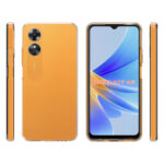 Transparant siliconen Oppo A17 hoesje - 1