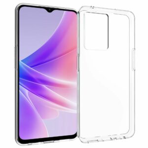 Transparant siliconen Oppo A77 hoesje 1