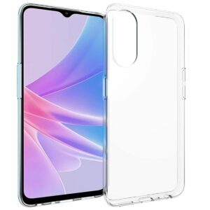 Transparant siliconen Oppo A78 hoesje 1