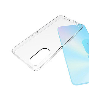 Transparant siliconen Oppo A78 hoesje 3