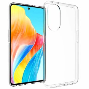 Transparant siliconen Oppo A98 hoesje 1
