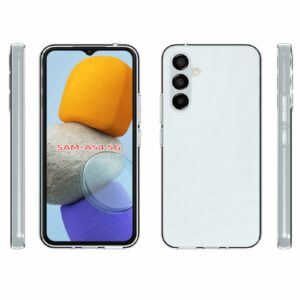 Transparant siliconen Samsung A54 hoesje 2