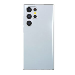 Transparant siliconen Samsung S22 Ultra hoesje 2