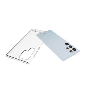 Transparant siliconen Samsung S22 Ultra hoesje 3
