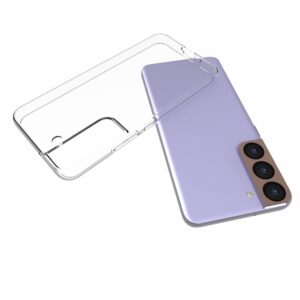 Transparant siliconen Samsung S22 hoesje 3