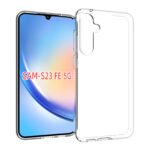 Transparant siliconen Samsung S23 FE hoesje Main Image
