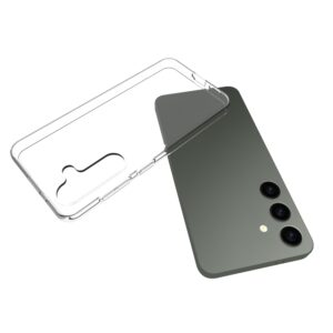 Transparant siliconen Samsung S24 hoesje 3