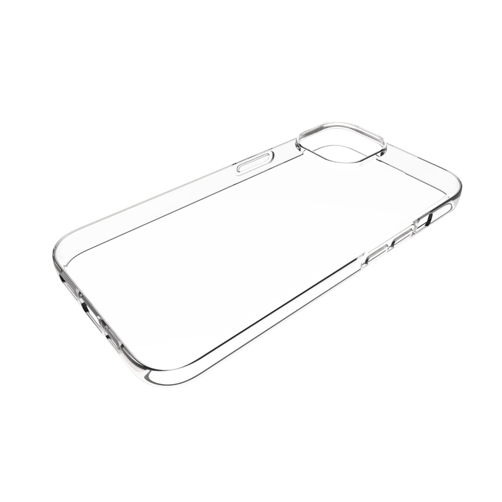 Transparant siliconen iPhone 15 Pro hoesje