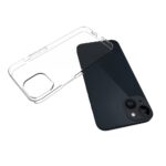 Transparant siliconen iPhone 15 Plus hoesje - 4