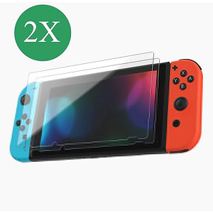 Ultrabright Screen protector Nintendo Switch - 2 Stuks 1