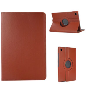 Samsung Galaxy Tab A9 hoes - Hoesje - Case Cover - Bookcase - 360 Draaibaar - Roterend - Met Standaard - Beschermhoes Tab A9 - Bruin