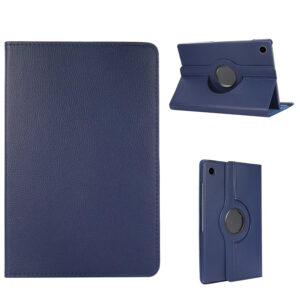 Samsung Galaxy Tab A9 hoes - Hoesje - Case Cover - Bookcase - 360 Draaibaar - Roterend - Met Standaard - Beschermhoes Tab A9 - Blauw