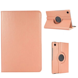 Samsung Galaxy Tab A9 hoes - Hoesje - Case Cover - Bookcase - 360 Draaibaar - Roterend - Met Standaard - Beschermhoes Tab A9 - Rosegoud