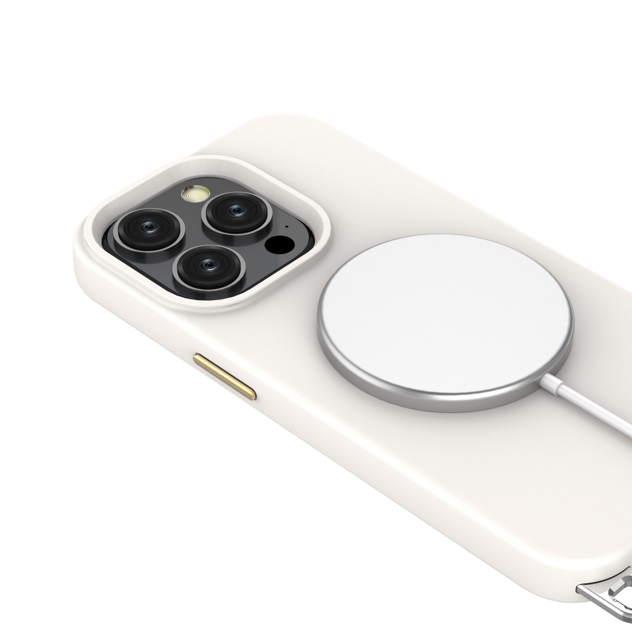 SHIELDON hoesje voor iPhone 15, echt lederen telefoonhoesje [Afneembaar