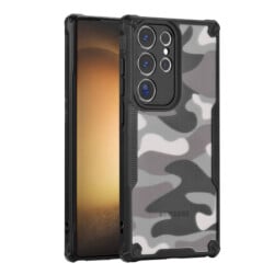 Hybrid X Samsung Galaxy S23 Ultra camouflage hoesje