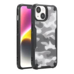Hybrid X iPhone 15 Plus camouflage hoesje