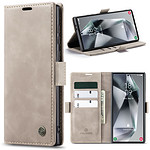 Solidenz Urban Book Samsung S24 Ultra hoesje - Beige