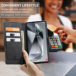 Solidenz Urban Book Samsung S24 Ultra hoesje - Zwart - 7