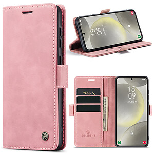 Solidenz Urban Book Samsung Galaxy S25 hoesje - Roze