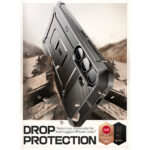 Supcase UB Pro hoesje Samsung Galaxy S24 Plus - Met en zonder screen protector - Zwart - 2