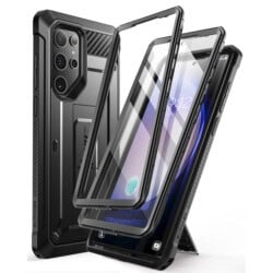 Supcase UB Pro hoesje Samsung Galaxy S24 Ultra - Met en zonder screen protector - Zwart