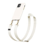 Solidenz Collection iPhone 12 / 12 Pro hoesje met afneembare koord - Beige - 1
