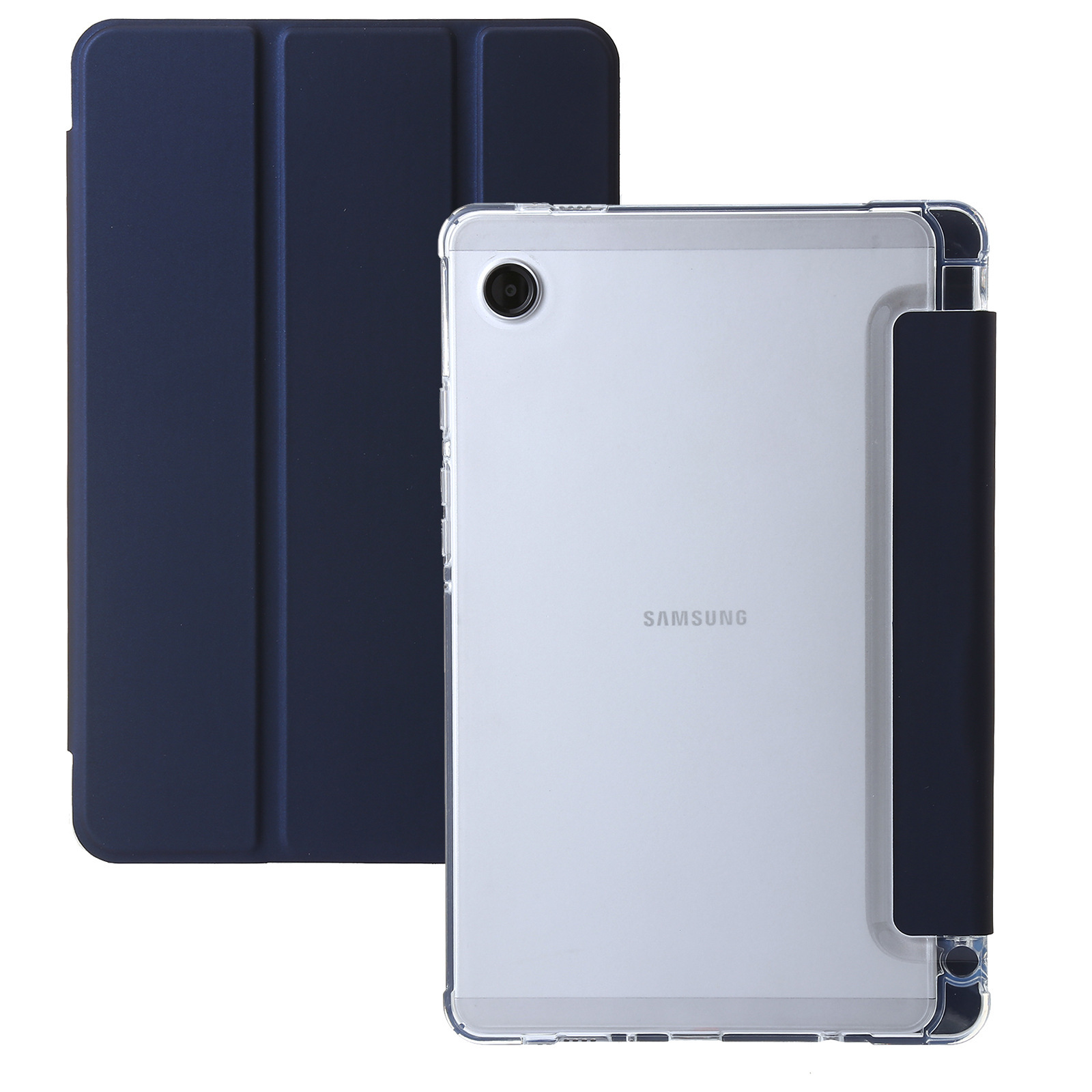 Shockproof Folio Case Samsung Galaxy Tab A9 - 8.7 inch - Pencil houder - Blauw Main Image