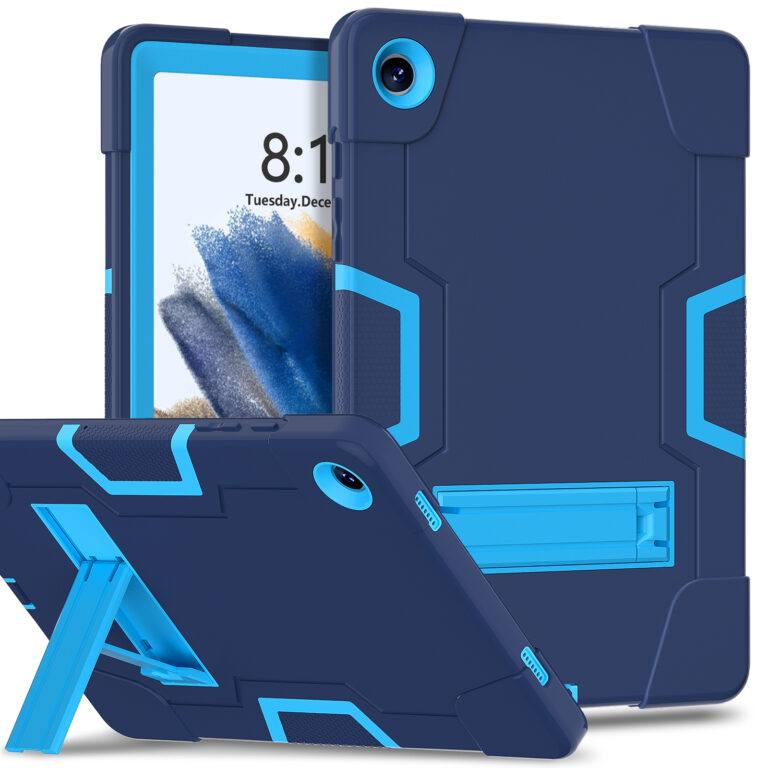 Shockproof Standcase Samsung Tab A9 Plus Hoes - 11 inch - Blauw
