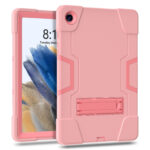 Shockproof Standcase Samsung Tab A9 Plus Hoes - 11 inch - Roze - 1