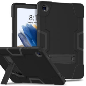 Shockproof Standcase Samsung Tab A9 Plus Hoes - 11 inch - Zwart