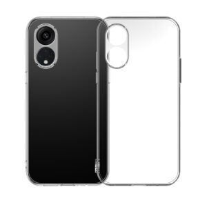 Transparant siliconen Oppo A18 hoesje