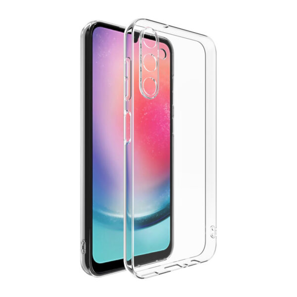 Transparant siliconen Samsung A25 hoesje