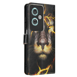 Solidenz bookcase Oppo A79 5G – Leeuw - 3