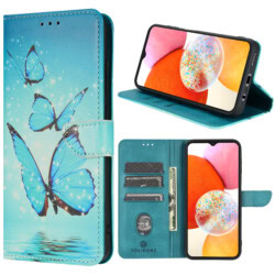 Solidenz bookcase Samsung Galaxy A15 - Vlinders