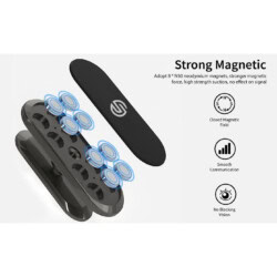 Solidenz Magnetische Houder voor Telefoons in de Auto of elders – Universeel – Zwart - 5