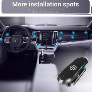 Solidenz Magnetische Houder voor Telefoons in de Auto of elders – Universeel – Zwart - 7