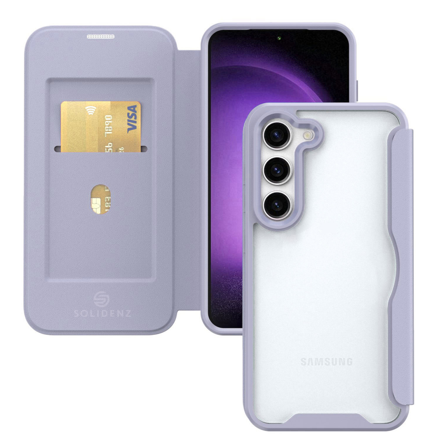 Solidenz Slim Cover Samsung Galaxy A54 - Violet