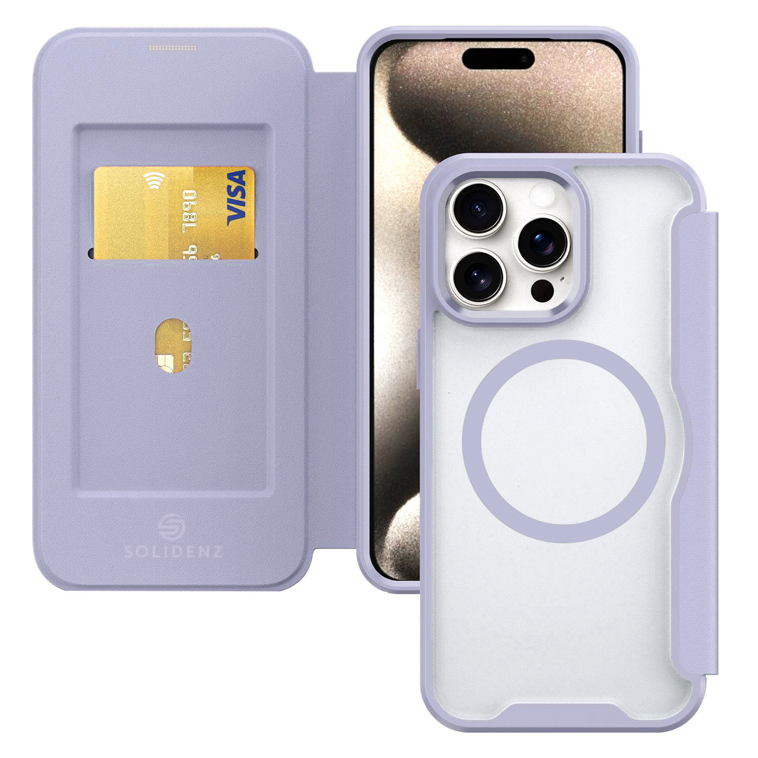 Solidenz Slim Cover iPhone 14 Pro Max - Violet