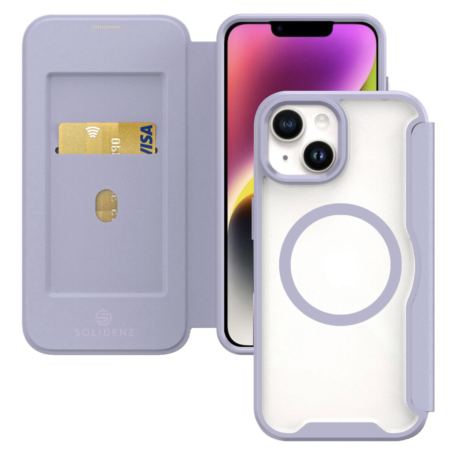 Solidenz Slim Cover iPhone 14 Plus - Violet